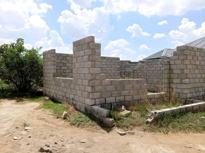 Unfinished house for sale in lusaka west Property for sale in lusaka west off mungwi road near